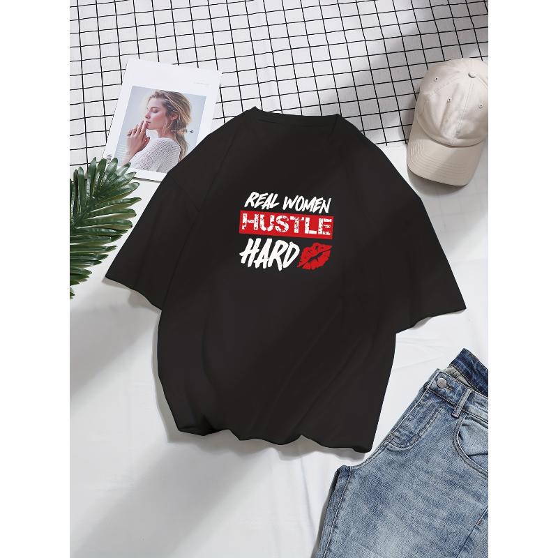 

Loose Fit Polyester Short Sleeve Blouse Lightweight Wrinkle Resistant Casual XXL чёрный