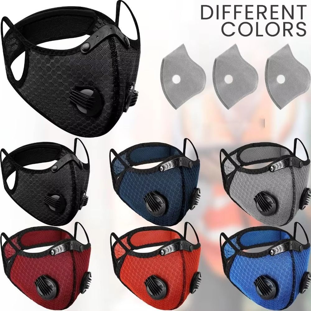 Nasenklammer Sport Staubdichte Maske Ergonomische Filtermaske Radsport Schutzmaske Outdoor Laufen