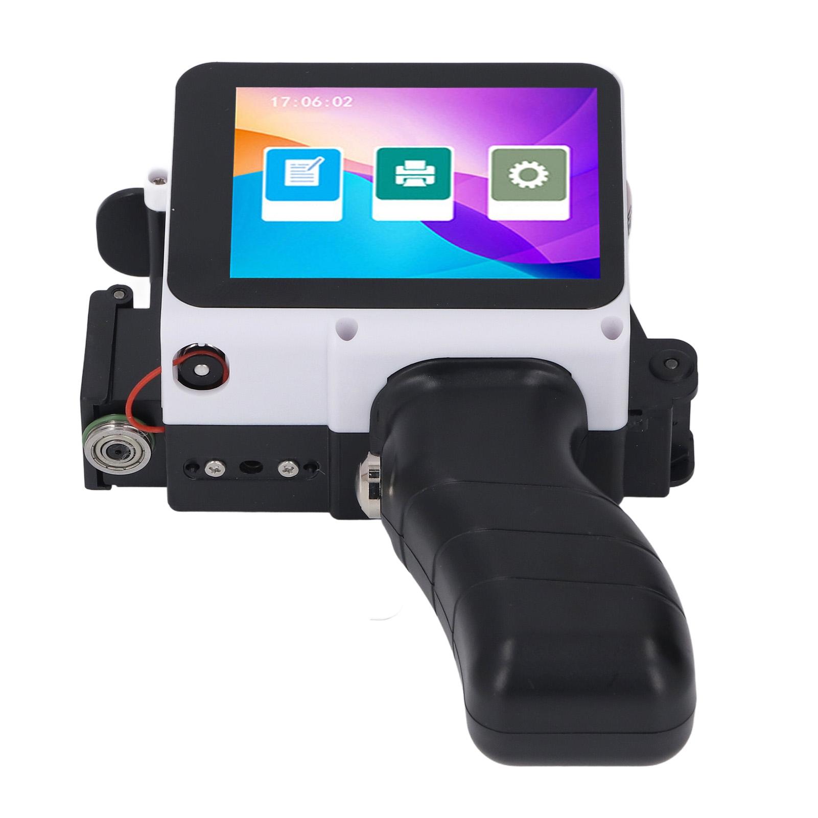 

Handheld Printer 12.7mm Inkjet Printing Machine for Barcode Date Label Batch Number Support Multi Languages Materials
