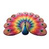 Peacock Floor Mat 3D Realistic Pattern Bathroom Mat Quick Dry Floor