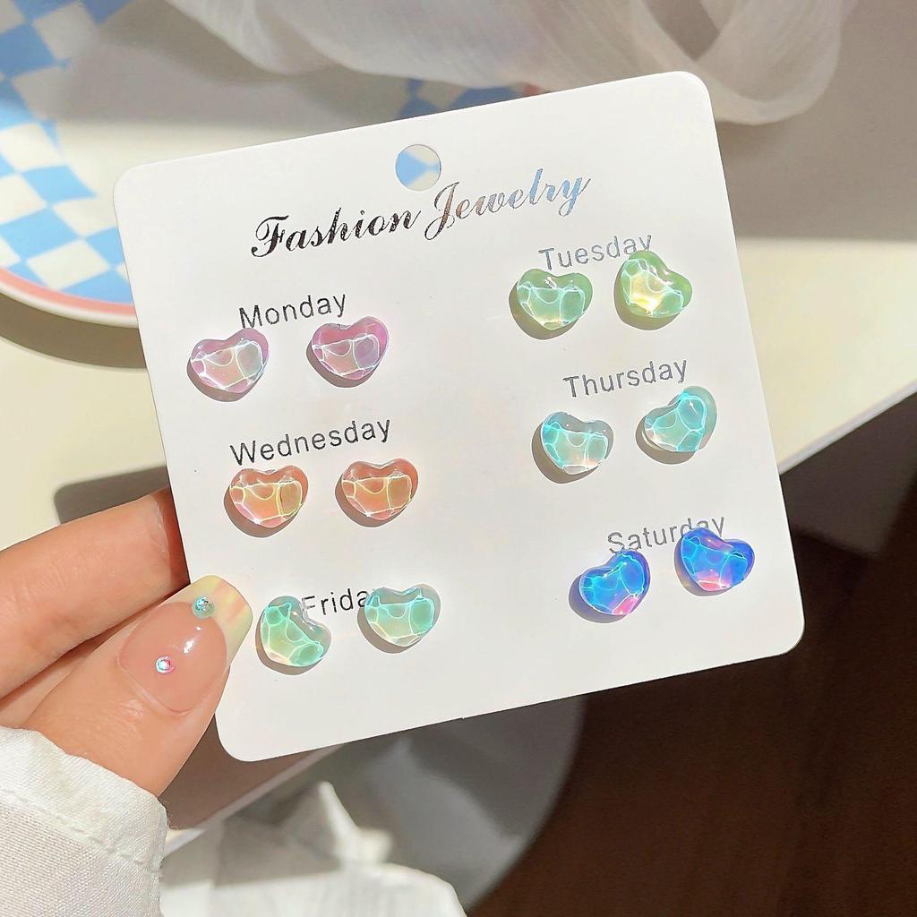 Trendy 2024 Colorful Butterfly Stone Earrings for Women - Sweet Summer Design