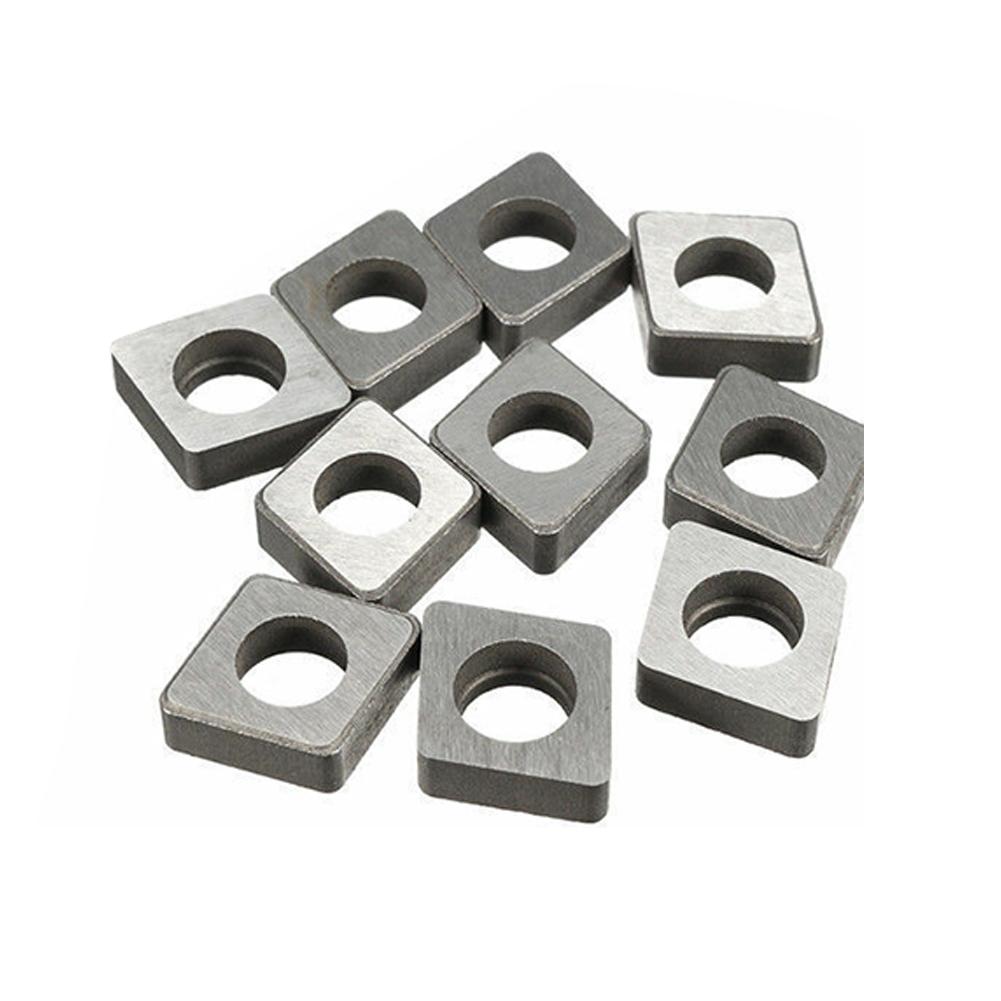 10 Pcs/Set Spacers Carbide Holder Tool Parts Shim Seats