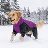 Verstellbares Hundevierbein-Sweatshirt Winddichte Hundewärmepyjama Fleece-Hundeoverall Outdoor