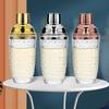 400ML Transparenter Harz Shaker Becher, Milchtee Zubehör, Cocktail Shaker, Mixbecher, Perfekt für Whiskey und Andere Getränke