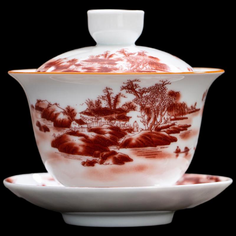 Shangkai Ceramic Gaiwan Tea Bowl