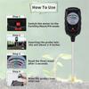AEE2-3-In-1 Soil Test Kit, Soil Moisture Meter/Soil Ph Meter/Fertility Soil Tester, Soil Hygrometer For Garden,Plant,Farm