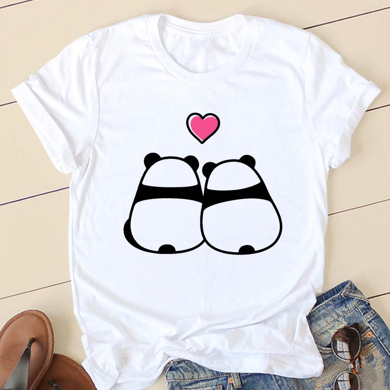 Women Avocado Love Sweet 90s Short Sleeve Graphic Tee T-shirts Female Ladies Fashion Casual Clothing Summer Tshirt Clothes Y2K