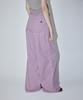 Enor Drawstring Pigment Washing Denim Pants - Lavender
