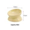 RuHan Gradient Ceramic Slanted Pet Bowl for Cats