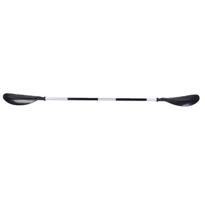 Kayak Paddle with Aluminum Shaft and PP Blades 7.2FT 4 Section Dual End Kayak Oar for Kayaking Canoeing Boating Black