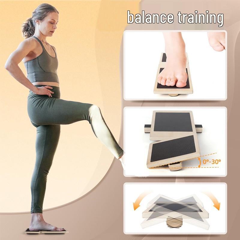 

Wooden Single Leg Foot Stretcher Balance Trainer for Ballet Stretcher 29*11*1.5 cm