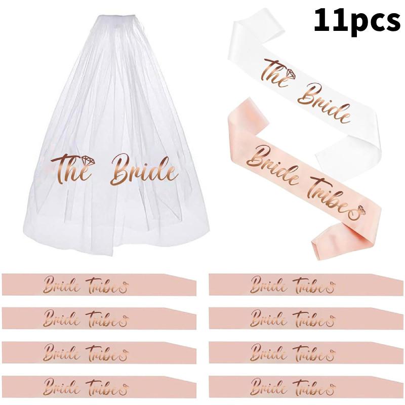 Headband Bridal Ceremony And Veil Ensemble Handmade Finish Marriage Use Party