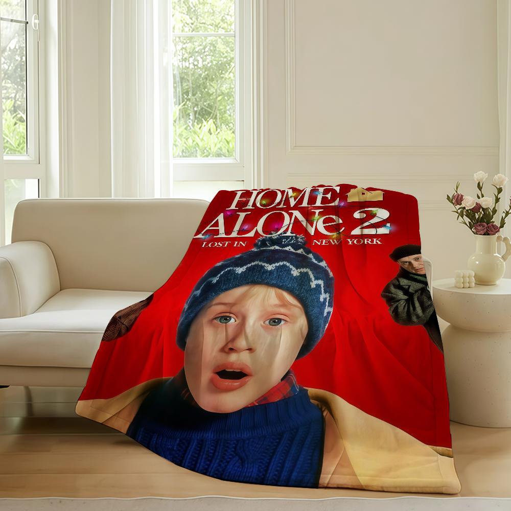 Comedy movie H-Home A-Alone Blanket For Sofa Office Bed Plane Travel Sleep Read Relax Camping Soft And Warm