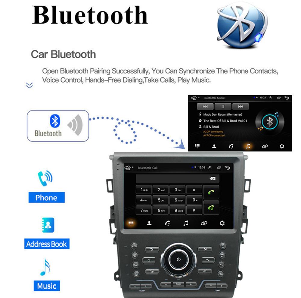 9'' Android 12 Stereo Radio GPS Navi Head Unit For Ford Mondeo / Fusion 2013-20