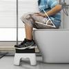 Portable adult children steps removable squat bathroom Squatting Non-slip Thickened plastic toilet footstool Bathroom Accessorie