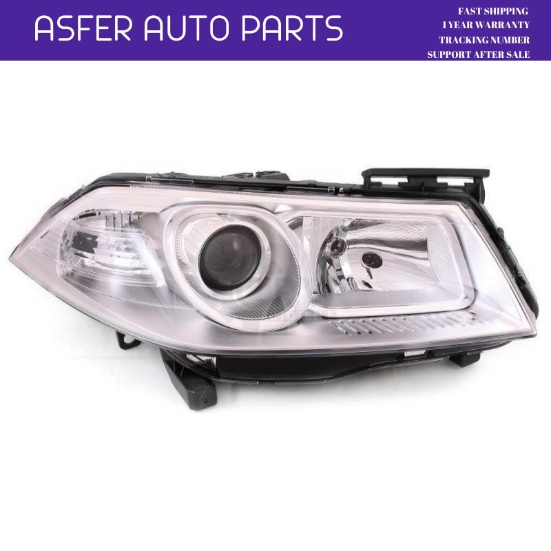 Right Headlight Motorized Lens Inside Chrome Color For Renault Megane Mk2 II 2002-2008 OEM 260103726R 7701063220