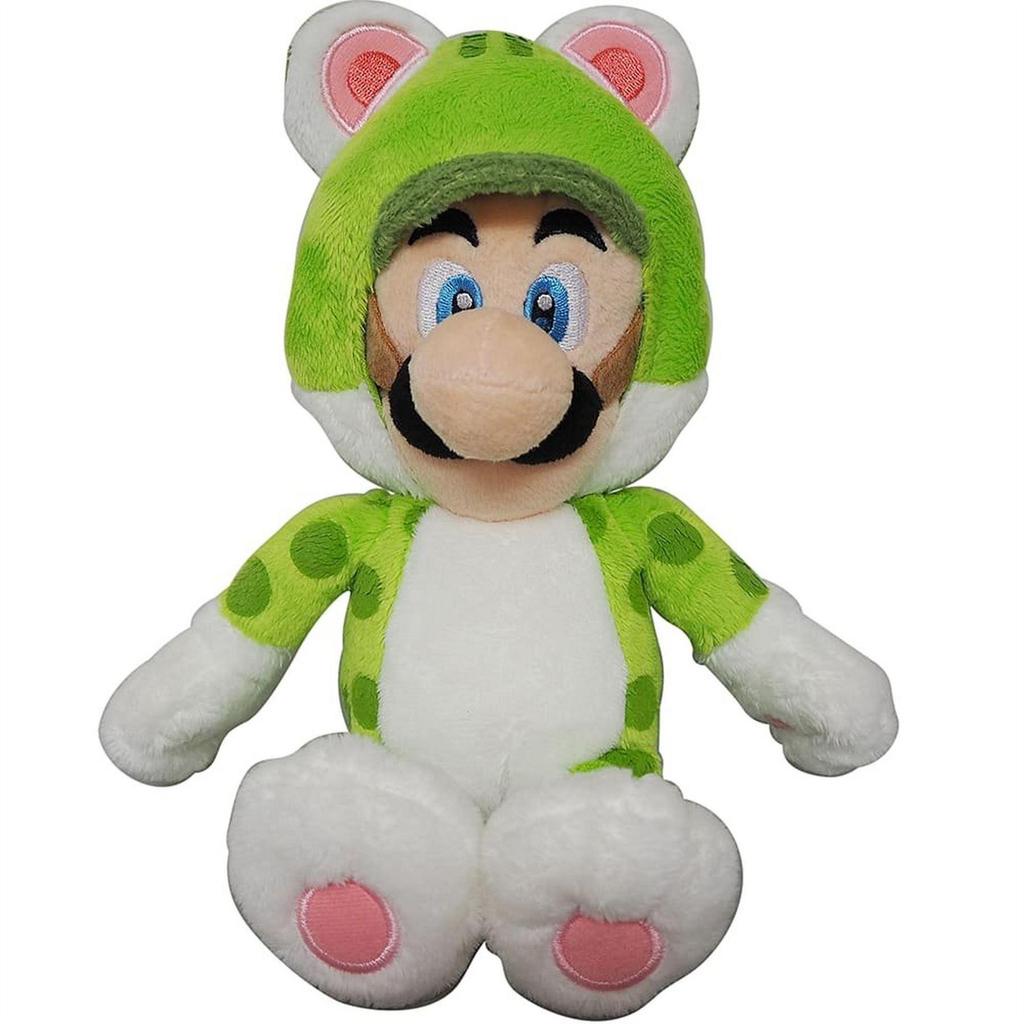 Super Mario Bros Cat Luigi Plush Toy