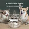 Smart Automatic Cat Drinking Fountain with Circulating Filtration and Flowing Water