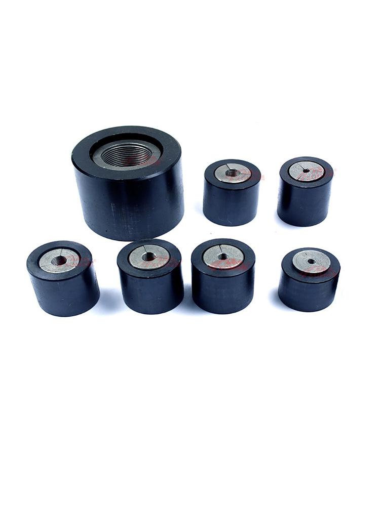 Liuzhou Steel Strand Anchor Lock Clamp, 40 Rebar, 1 Hole, for 2/3/5/7/9mm Wire. M15.2 Anchor 45x45