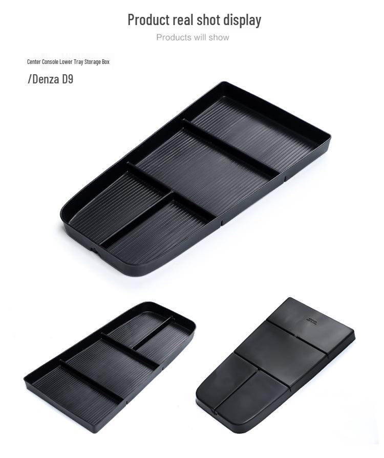 BYD Denza D9 Center Console Storage Box Car Organizer Accessories