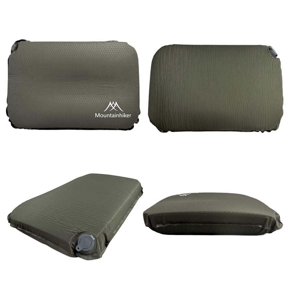 Ultralight Inflatable Pillow Neck Protect Outdoor Sleeping Pillow Ergonomic Compressible Travel Pillow for Camping Travel Hiking