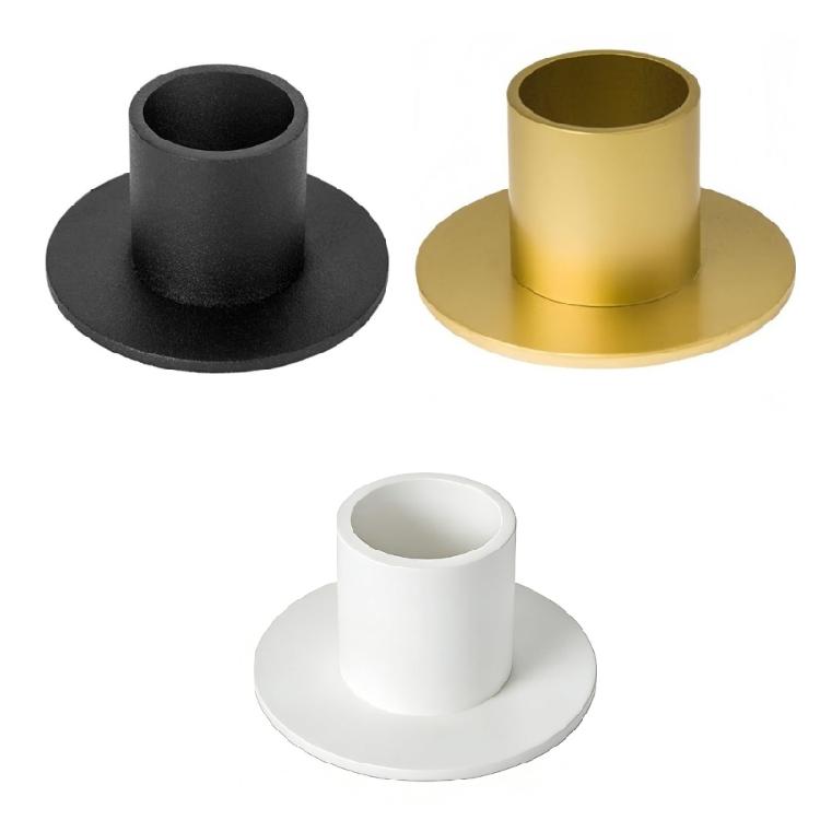 Portacandele a Cono in Metallo e Ferro Portacandele Retro per Tavolo da Pranzo Centrotavola Festa Matrimonio Decorazioni per la Casa