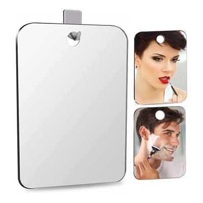 Acrylspiegel mit Wandabsaugung, Duschspiegel für Männer, Rasieren, Frauen, Make-up, tragbarer Reise-Badezimmerspiegel, Zubehör