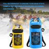 Schwimmender wasserdichter Trockenrucksack 20L PVC Drifting Bag für Rafting Outdoor Kajak Angeln