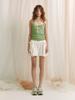 MEENDERI Out Pocket Ribbon Shorts - Off White