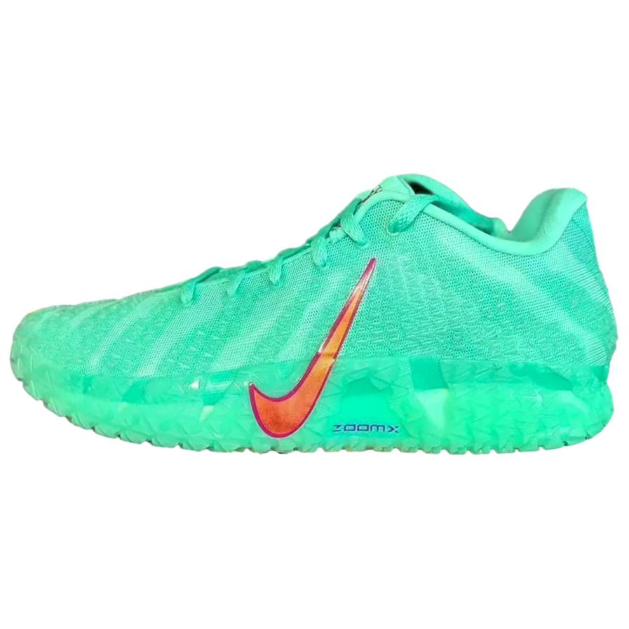 Nike Ja 3 Twelve Time Unisex Sneakers Green Bleached-Turquoise Safety-Orange-Vivid-Purple IQ6755-300 41