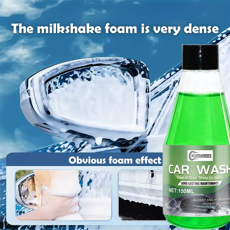 Car Wash Shampoo Concentrate 1:200 Dilution High Foam Car Body Cleaner - 150ml / 3.4Oz