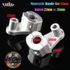 Motorcycle Bar Clamps Raised Handlebar Handle Bar Risers For 22MM 7/8"-28MM 1 1/8" For Honda Kawasaki Ducati Yamaha KTM