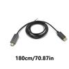 1.8m DP to HDTV Converters Cable 1080P 4K  for Stable Signal Transmission in Various Setting