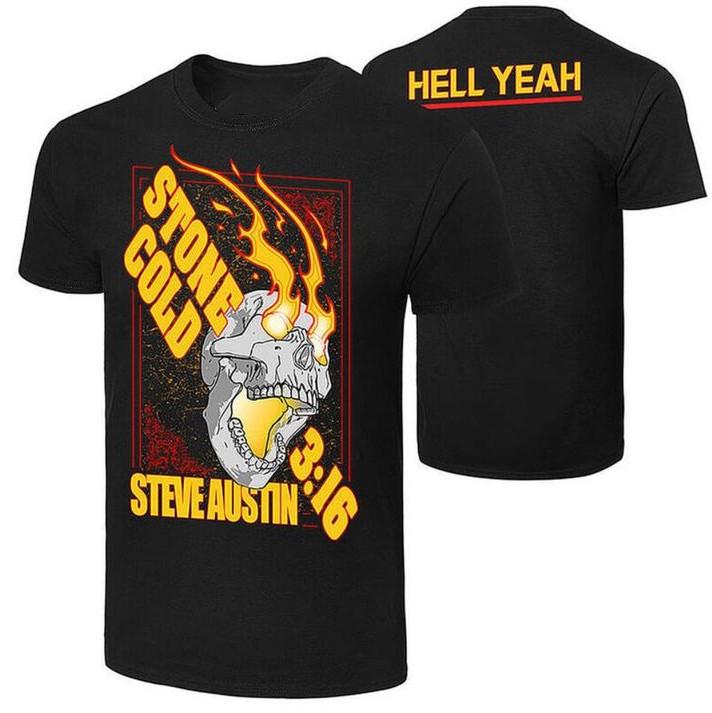 

Wwe Shirts New Wwe Stone Cold Steve Austin Black T-Shirt L