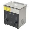 2L Ultrasonic Cleaner with Timer Heater Degas Mode Stainless Steel Multiple Vent Holes Double Fuse