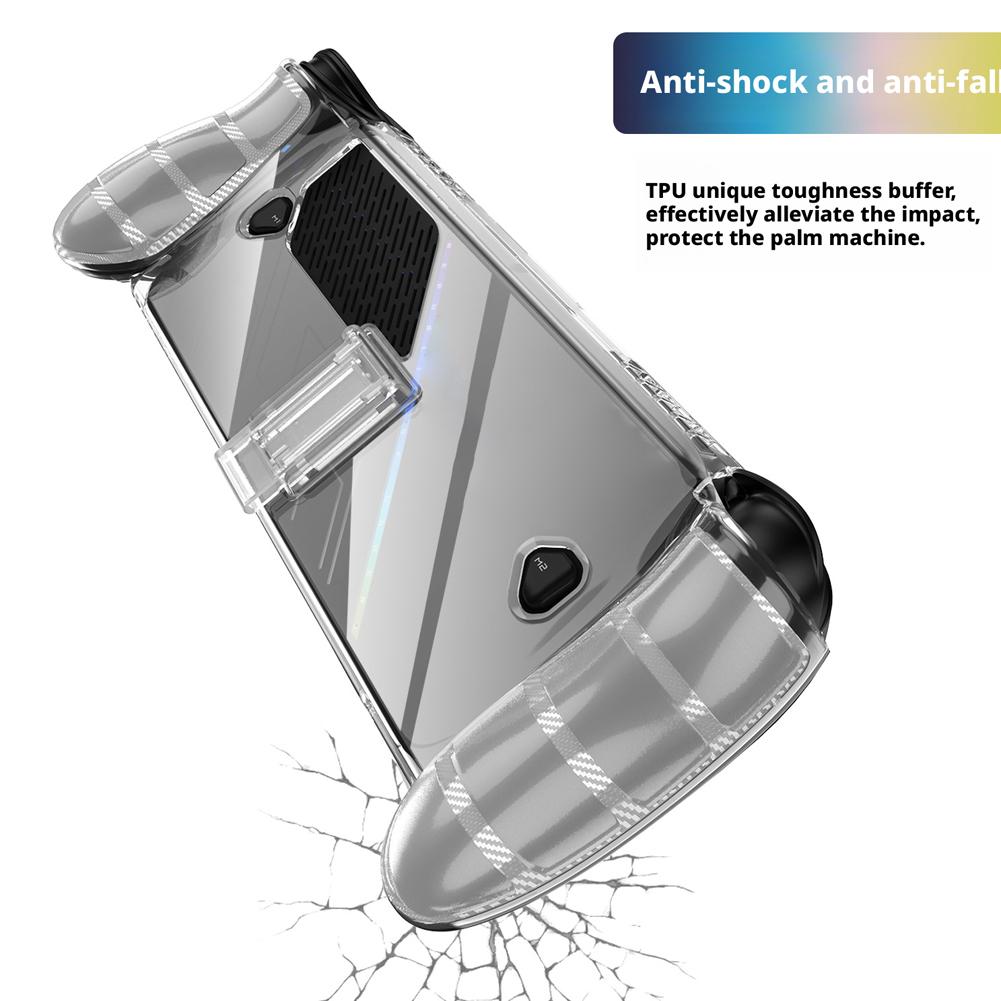 TPU Case Protective Cover For ROG For Xbox Ally X Handheld TPU Protective Case Console Shell Full Protection With Stand Base