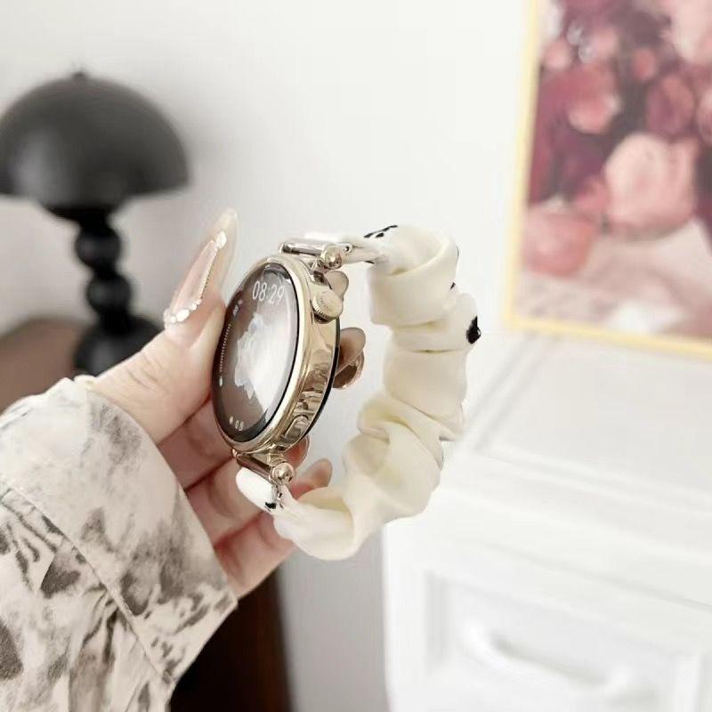 

Ремінець для смарт-годинника 18 мм, 20 мм, 22 мм - льодовий шовковий ремінець для Lday Women Girl HUAWEI watch GT3 GT2 Samsung Galaxy Watch Amazfit XIAOMI Watch for 20mm