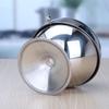 304 Stainless Steel Spherical Sugar & Spice Jar with Lid
