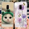 For Samsung Galaxy A8 Plus 2018 Case SM-A730F Luxury Painted Cover Soft Silicone Phone Case For Samsung A8 2018 A530F A8+ Fundas