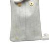 PRADA canvas Canapa Tote Bag denim Bianco Women 1BG439 Used