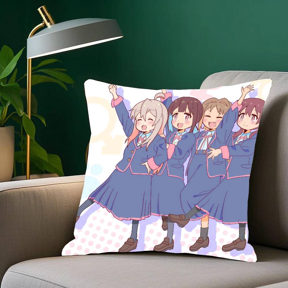 Anime O-Onimai Pillow Case Home Decor Throw For Sofa Bed Car Room Decor Gift Idea