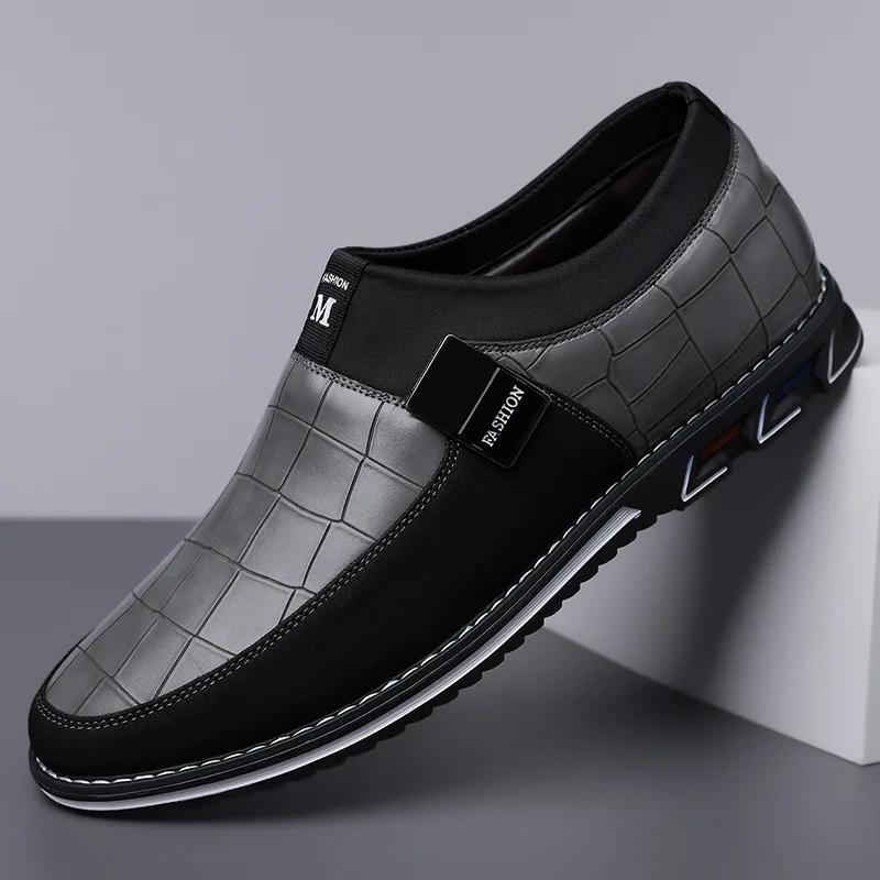 Men's Soft Leather Casual Shoes Autumn  New Men's Sports Shoe Soft Bottom Comfortable Casual Sneakers Zapatos Para Hombre