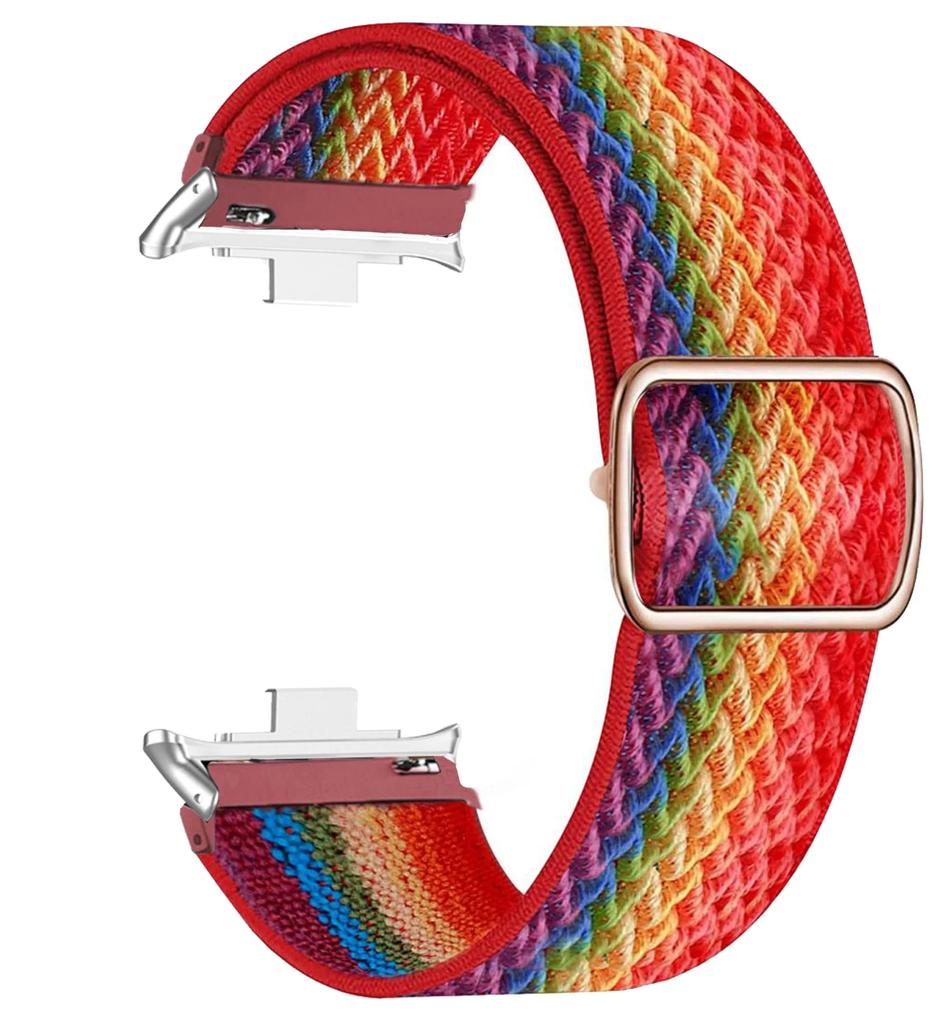 Elastic Nylon Strap For Huawei Watch Fit 4/4 Pro Replacement Women Men Sport Solo Braided Watch Band Loop Watch Fit 3 Bracelet