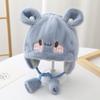 Infant Hat Winter New Cute Super Cute Cartoon Plush Pullover Hat Boys and Girls Baby Warm Ear Hat Tide