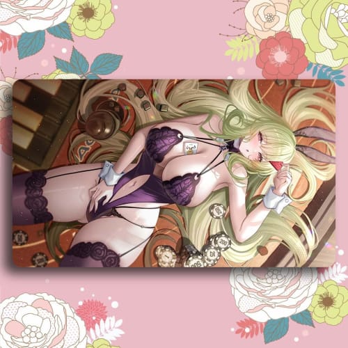 Senkou Draw Card Game Playmat, Azur Lane Napoli (B), Anime Merchandise, Universal TCG Playmat with Storage Case, Anime Moe, No Card Frame (60cm X 35cm