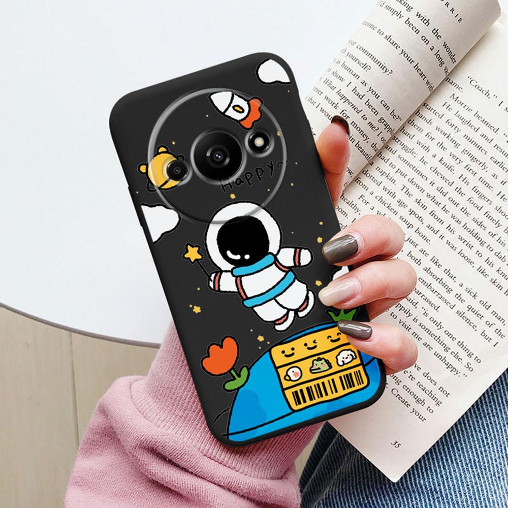 

Romantic Space Astronaut Star Pattern Phone Case For Xiaomi Redmi A3 A5 A1 A2 Plus Silicone Soft Shockproof Women Girls Cover Redmi A1