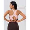 Lu Same Style Bubble Wrap Push Up Sports Bra Women's High-Strength Fitness Sports Vest Adjustable Breasted Sports Intimates