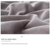 Korean Velvet Nordic Triangle Headboard Cushion: Removable, Washable, Tatami Soft Pack, Lumbar Support, Large Backrest Pillow