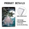 Bloodborne Video Game Metal Decor Poster Vintage Tin Sign Metal Sign Decorative Plaque for Pub Bar Man Cave Club Wall Decoration