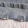 10Pcs Plastic Book Label Clip Strong Clip Invisible Leg Shortening Clip  Document Binding